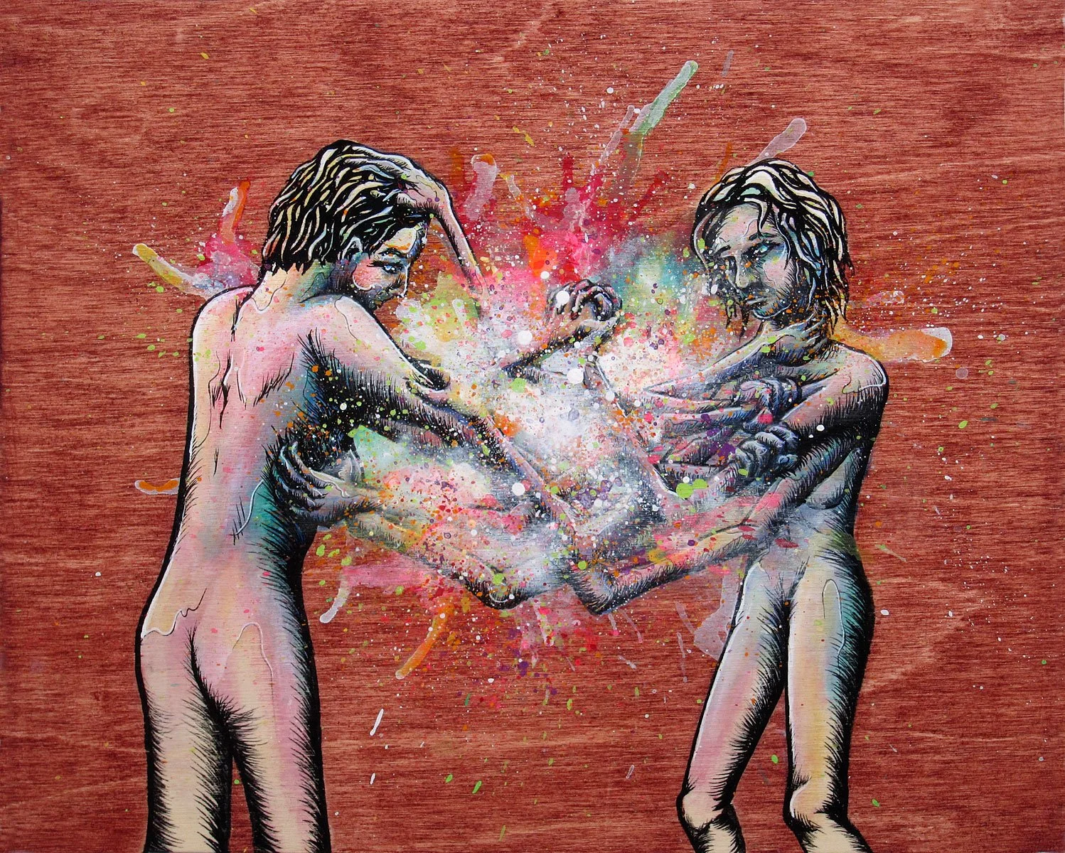 Daryll Peirce 'Entangled Mess' Original Available