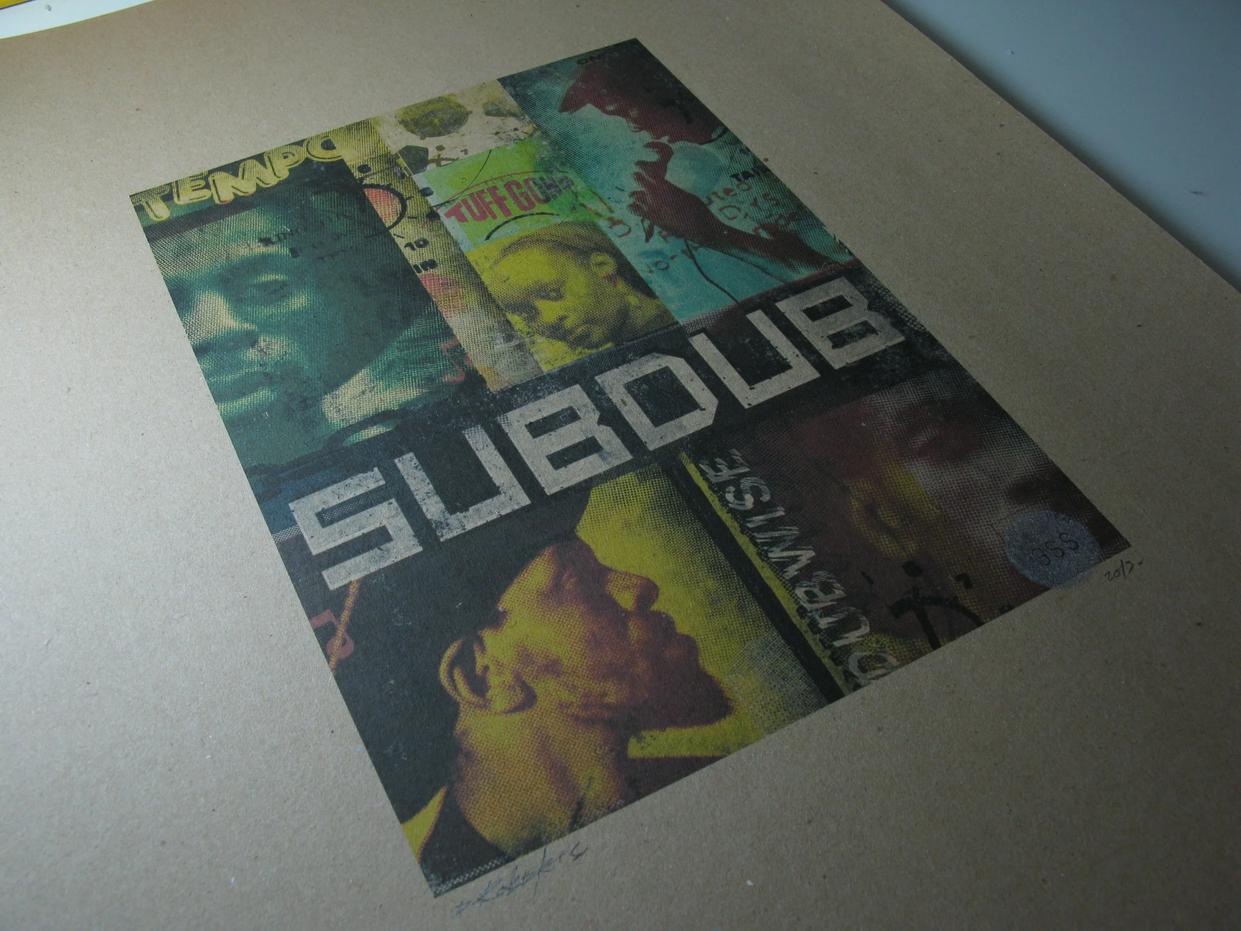 Damon Roberts 'Dubwise Tempo' Sub Dub Print Available