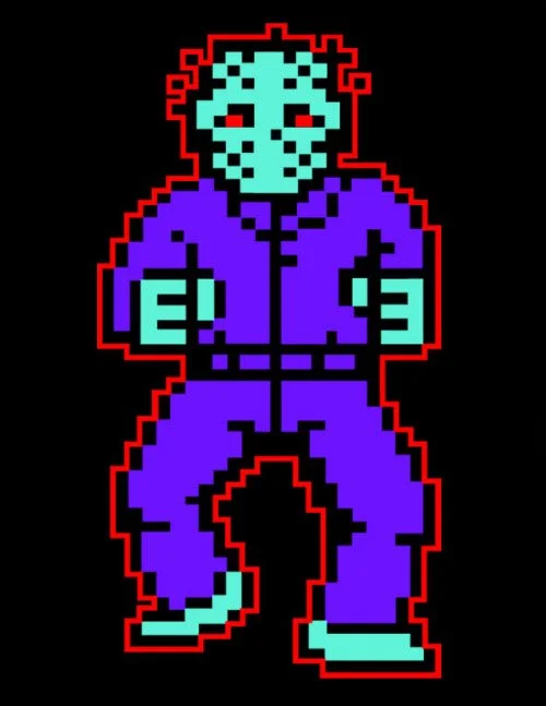 20 Eyes '8 Bit Jason' Print Available