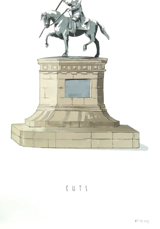 Escif 'Cuts' Print Available