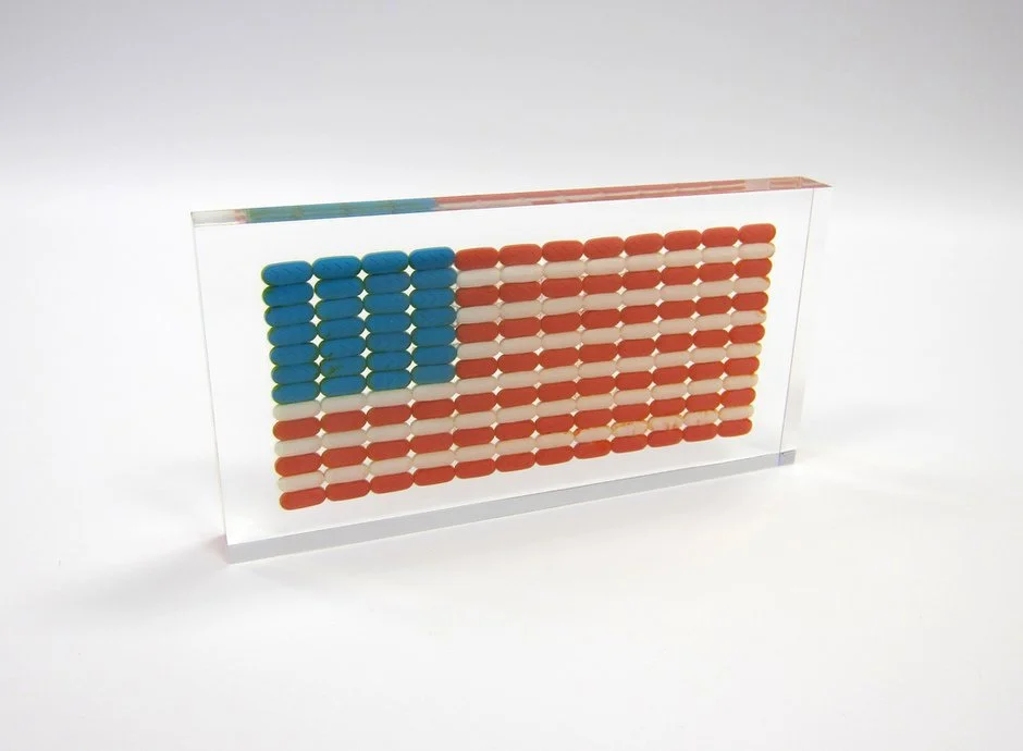 Ray Geary 'Grey Area' Resin Piece Available