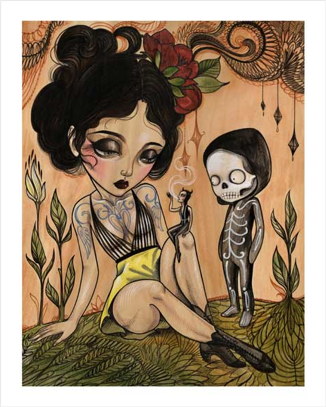 Sandi Calisto 'Kimberly' Print Available