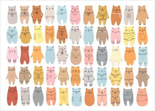 Andrea Kang '55 Bears' Print Available