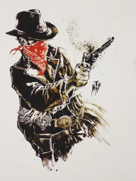 Nick Benson 'Bandit' Print Available