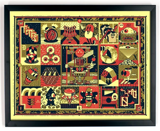 Dxtr 'The Future Is Now' Red or Green Prints Available