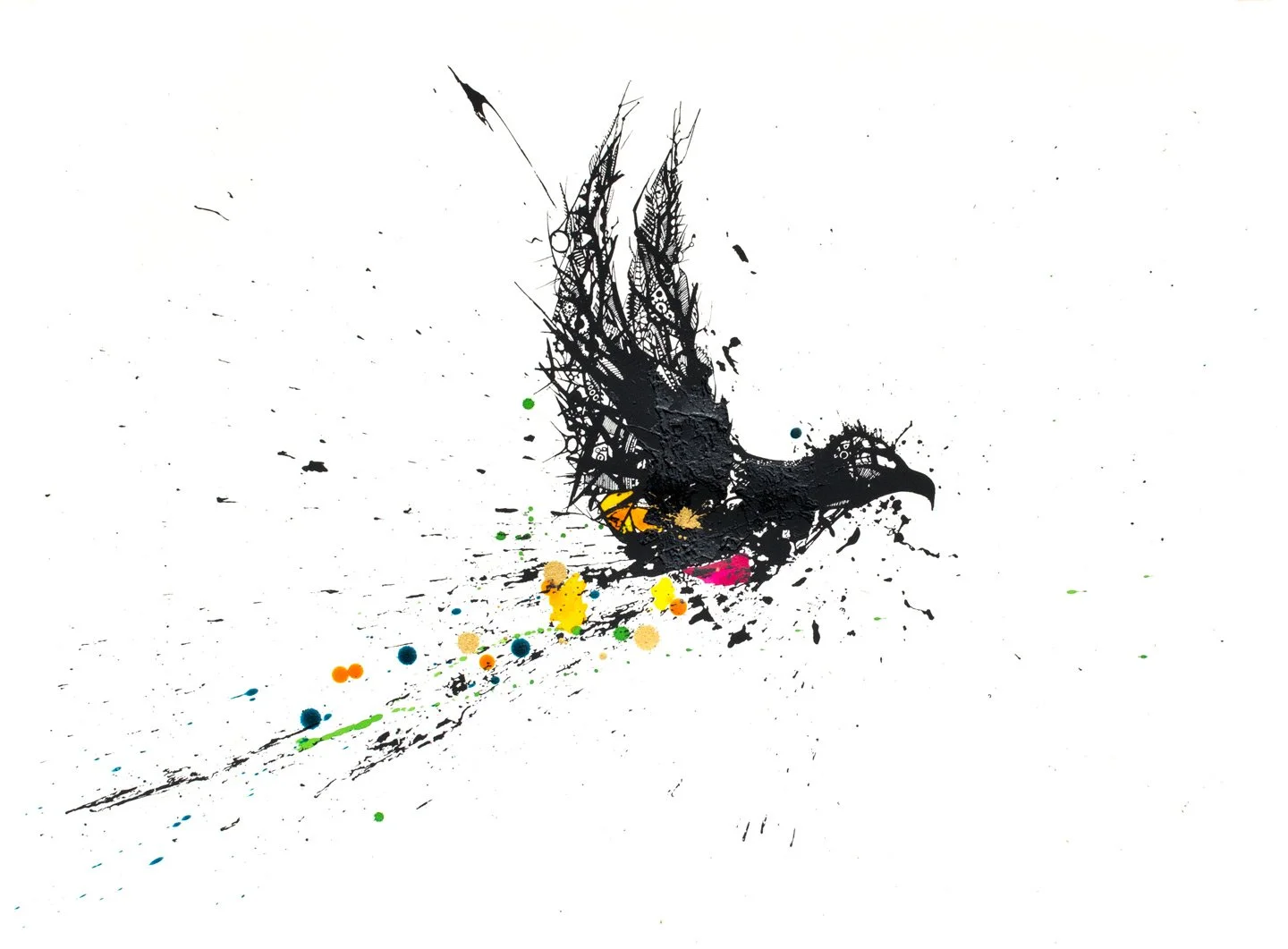 DATA aka Rob Wass 'Nightlife Bandit' Print Available