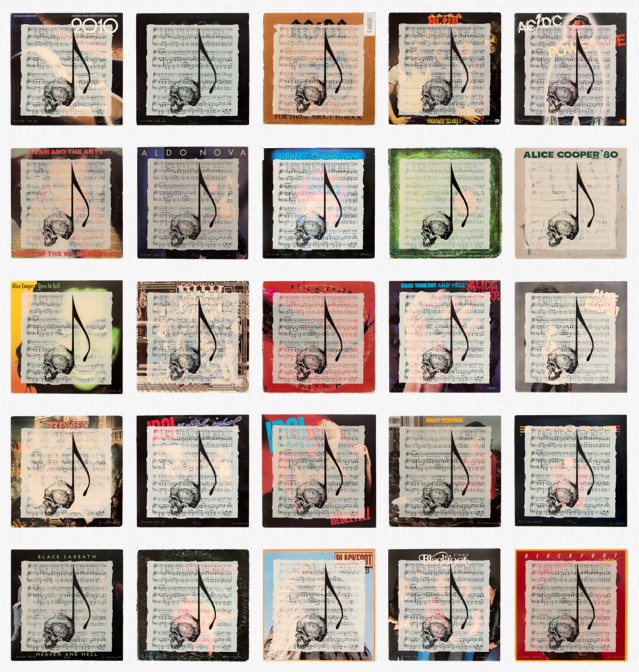 Derek Hess 'Suicide Note II' Artwork Available