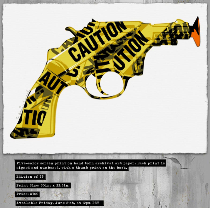 Mr Brainwash 'Handle With Care' Print Release Details