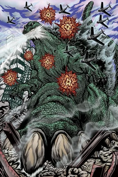 Gene DeCicco 'King Of Monsters' Print Available