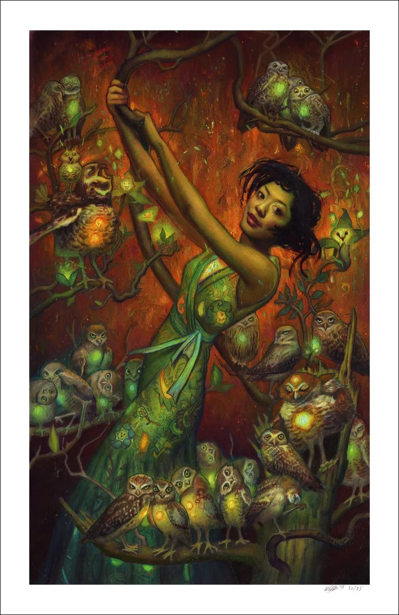 Rod Luff 'Sonic Bloom' Print Available
