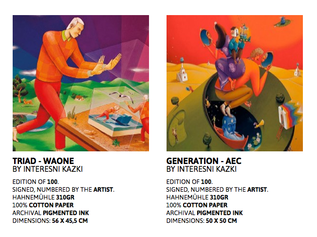 Interesni Kazki ' Triad' + Generation' Prints Available