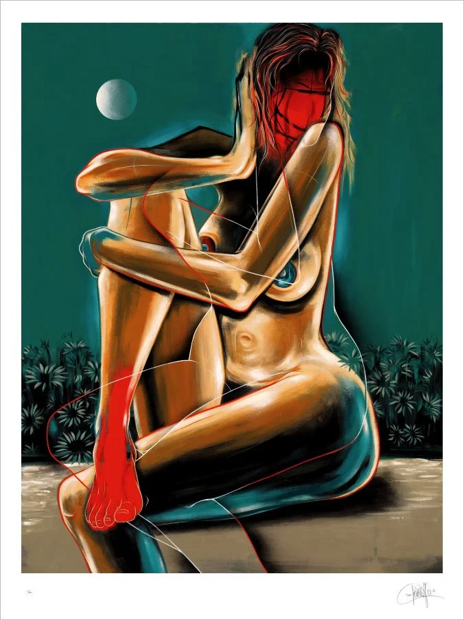 Dave Kinsey 'Sea Lion Woman' Print Available