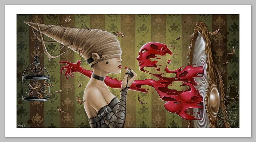 Anthony Clarkson 'Veil Of Vanity' Print Available