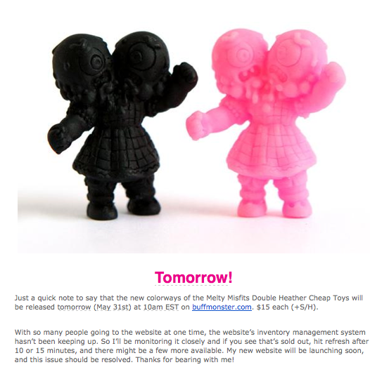 Buff Monster 'Melty Misfits Misfits Double Heather' Release Details