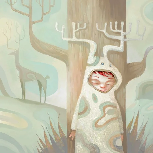 Tim Lee 'Deer Hunter' Print Available