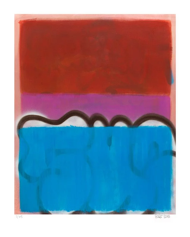 Borf 'Rothkos Modern Life (Nine)' Print Available