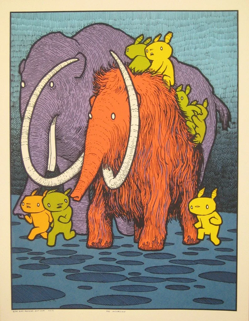 Jay Ryan 'The Incursion' + 'Take Time' Prints Available