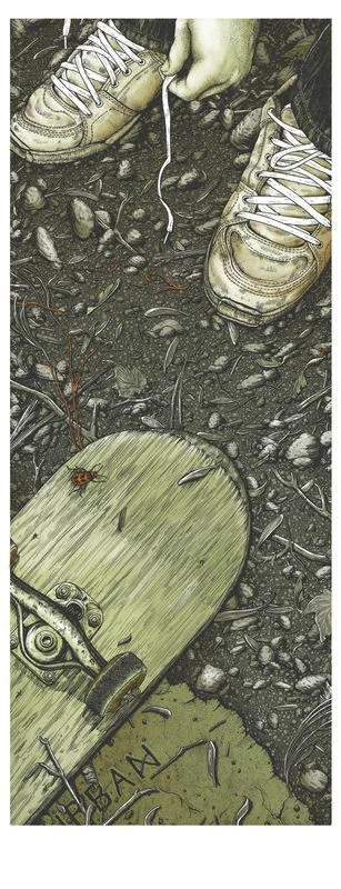 Erica Williams 'Mind The Gap' Print Available