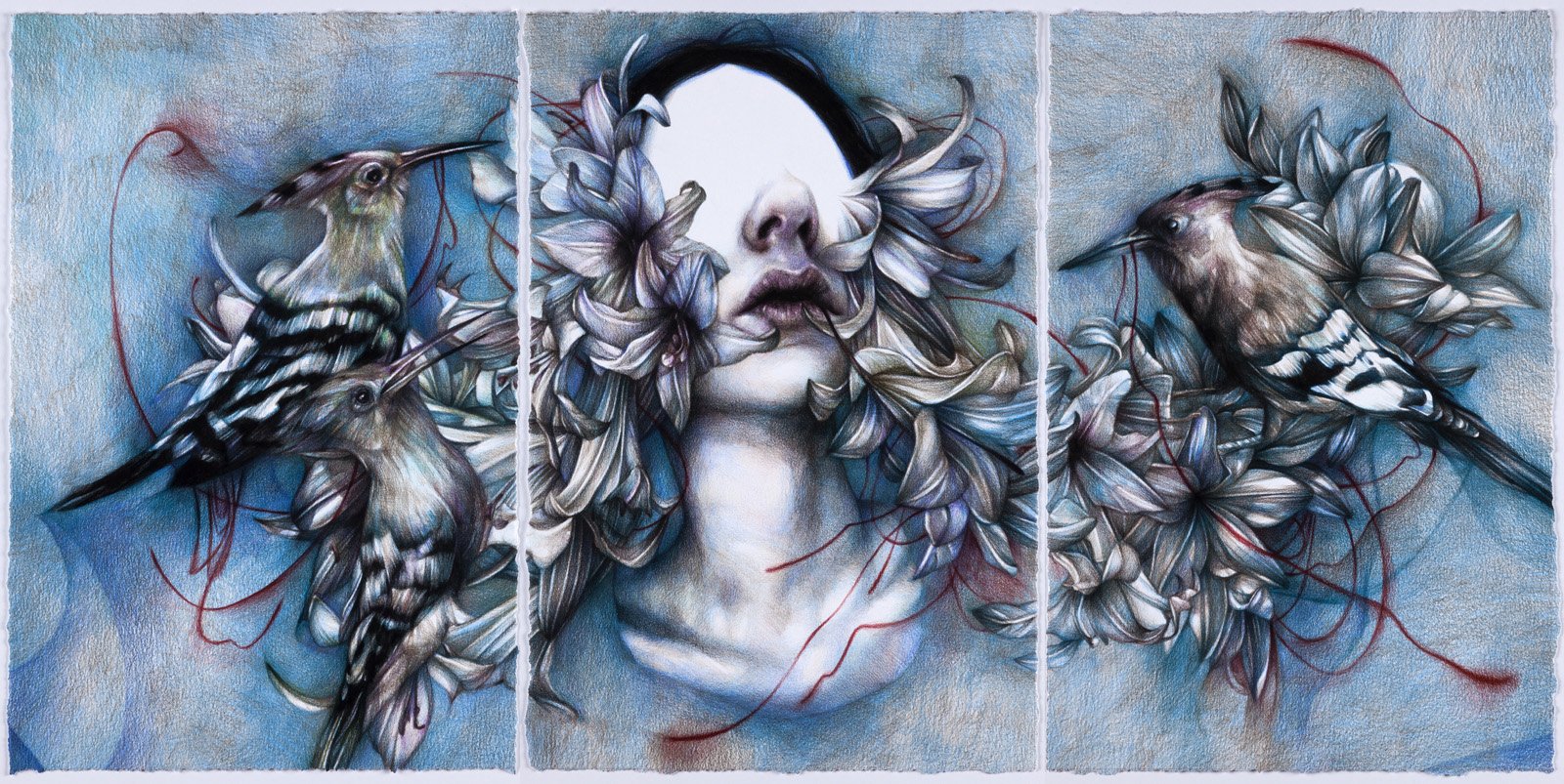 Marco Mazzoni 'Self Esteem' Triptych Available
