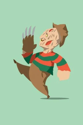 Mr Florey 'Happy Little Bad Guys' Prints Available