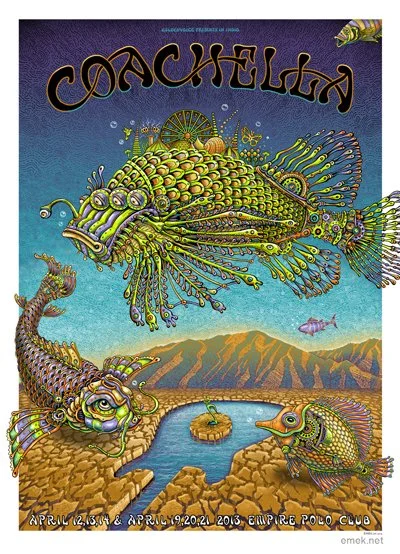Emek 'Coachella 2013' Print Release Details