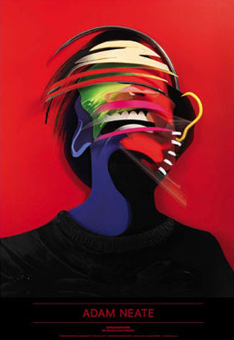 Adam Neate 'Red Dimesional' + 'Beijing' Posters Available