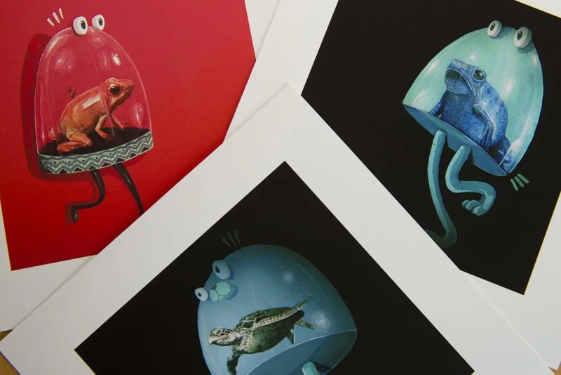 Yis Nosego 'The Marvelous Clash' Print Set Available