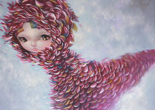 Yosuke Ueno 'Pink Bagworm' Original Available