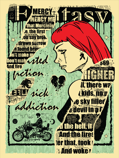 LifeVersa 'Dark Fantasy' Print Available