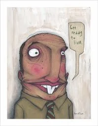 Ben Wilson 'Richard Wears His New Tie And Shirt To Work' Print Available