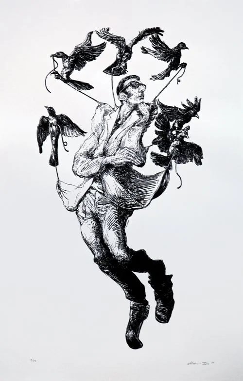 Elbow Toe 'On The Wings Of Desire' Print Available