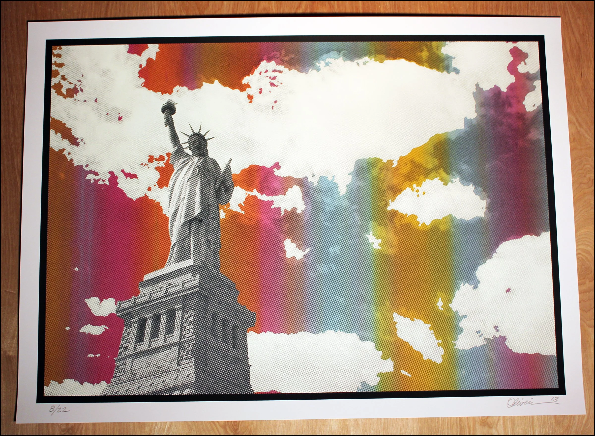 Tim Oliveira 'Lady Liberty' Print Release Details