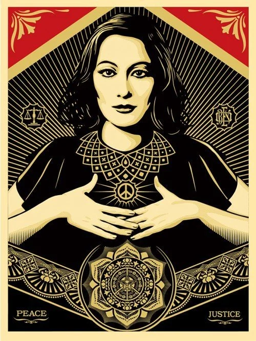 Obey 'Peace + Justice Woman' Print Release Details