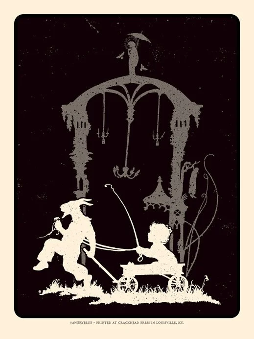 Angryblue 'Whalebones - Who Are We?' Print Available