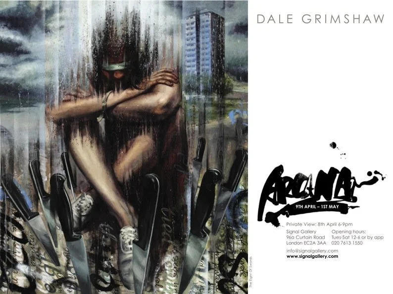 Dale Grimshaw 'Arcana' Art Show Invite
