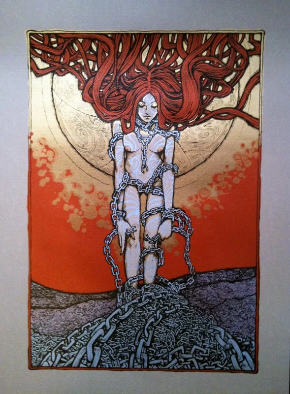 Malleus 'Chainges' Print Available