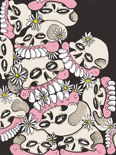 Sweet Toof 'Pushing Daisies' Print Available