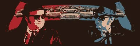 Rob Loukotka 'Were On A Mission From God' Print Available