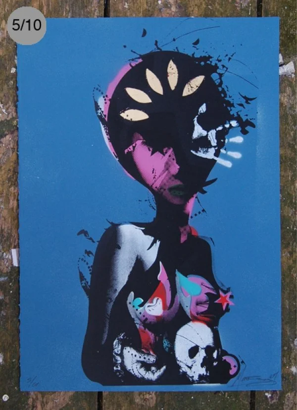 Miss Bugs 'Was She To Be Or Not' Print Available