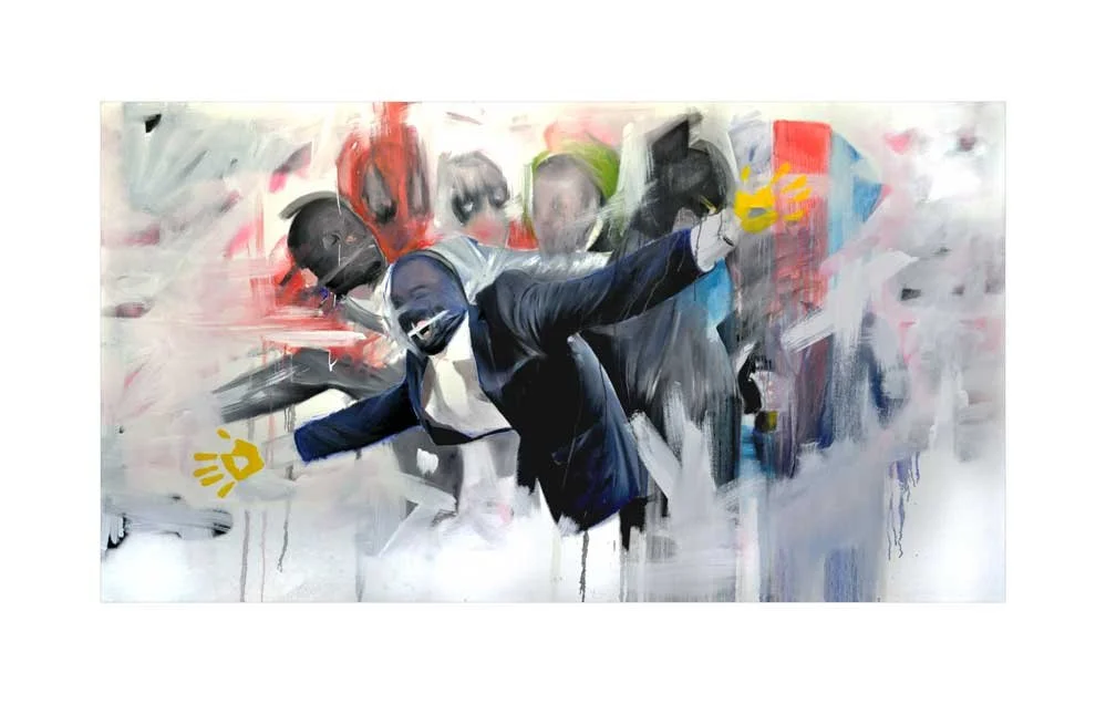 George Morton Clark 'Heroes &amp; Villains' Print Available