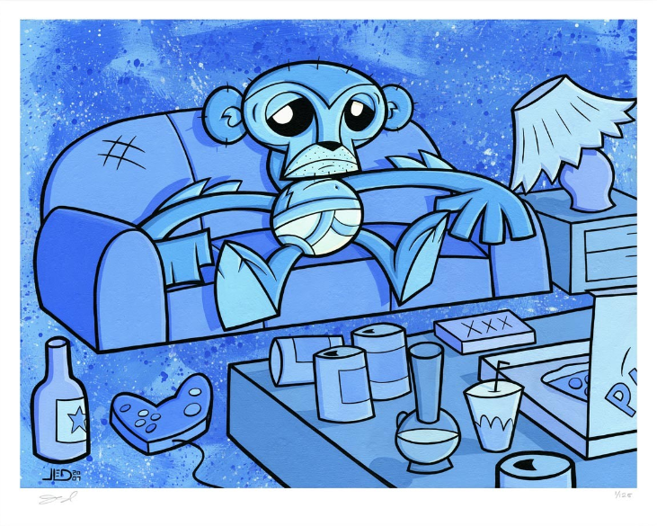 Joe Ledbetter 'Waste Of Space' Print Available