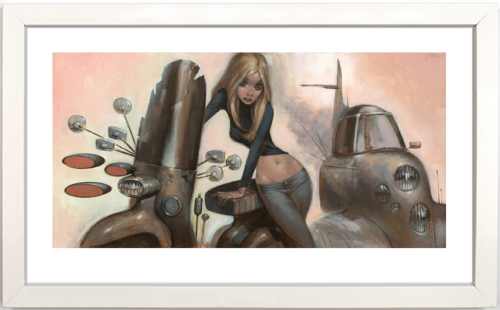 Glenn Barr 'Stephanie Sez' Print Available