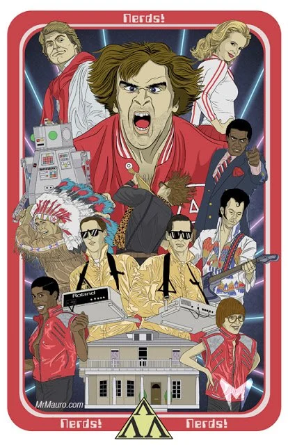 Mauro Balcazar 'Revenge Of The Nerds' Print Available