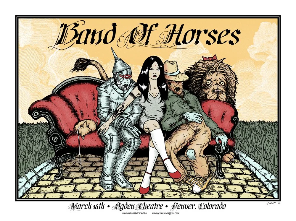 Jermaine Rogers 'Band Of Horses' Wizard Of Oz SNEAK PEAK