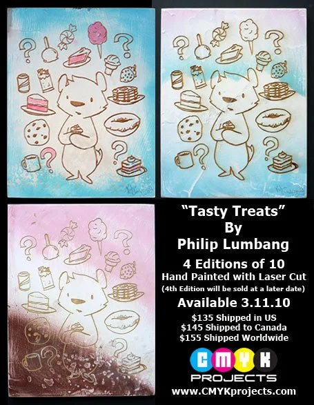 Philip Lumbang 'Tasty Treats' Prints Available