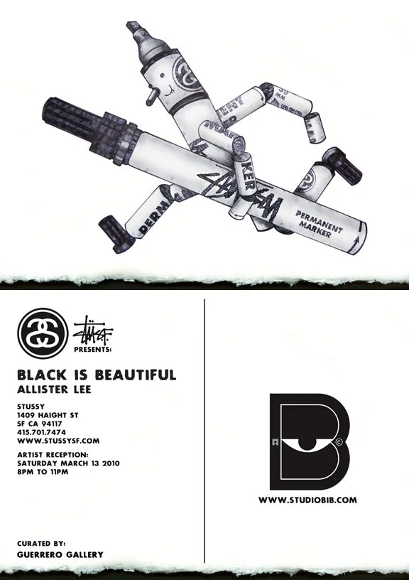 Stussy 'Black Is Beautiful' Allister Lee Art Show Saturday Night