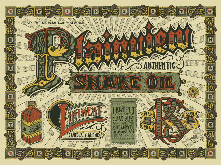 Jason Carne 'There Will Be Snake Oil' Prints Release Details