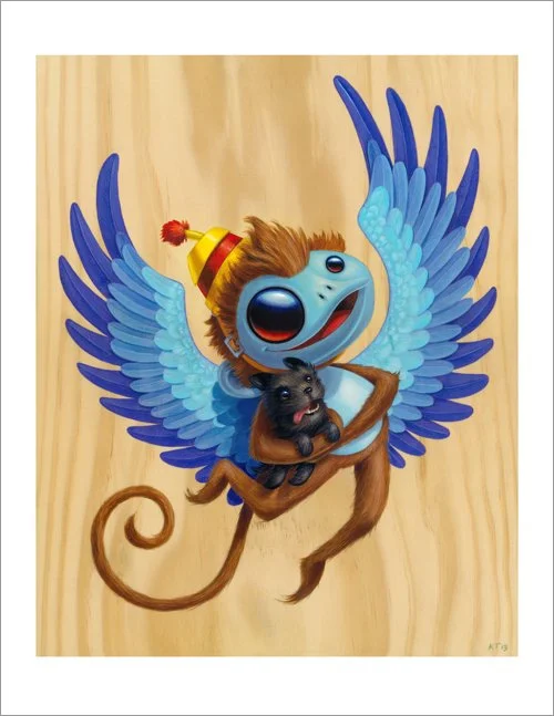 Cuddly Rigor Mortis 'Nikko And Toto' Print Available