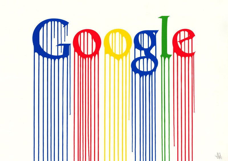 Zevs 'Liquidated Google' Print Available