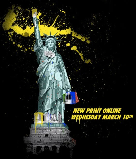 Mr Brainwash 'Statue Of Liberty' Print Release Info